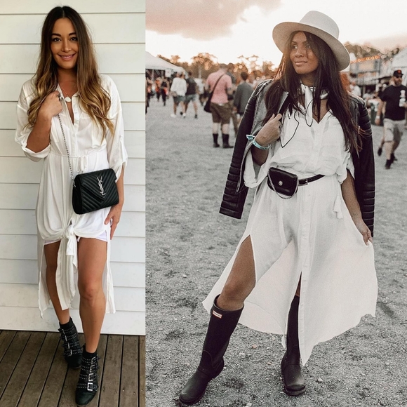 New spell designs linda shirt dress white S/M rare - Picture 5 of 16